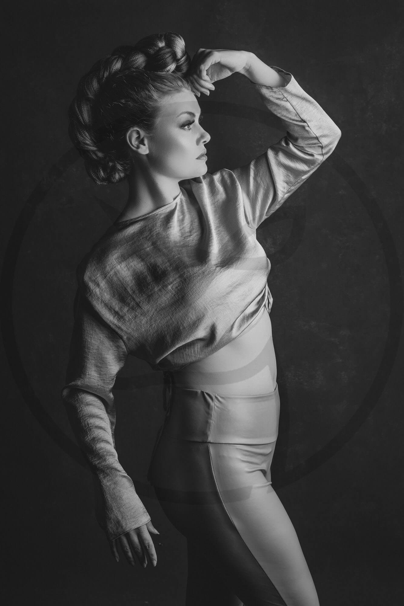 Cosima | Framed Limited Edition Photography, Black and White Female Portrait