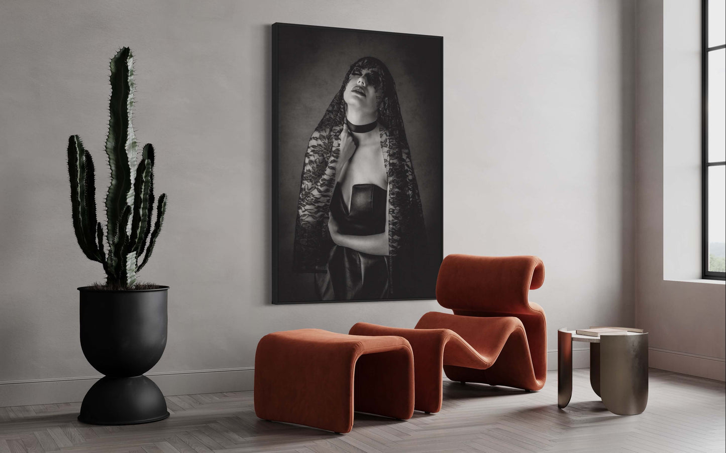 Nova | Framed Limited Edition Photography, Black and White Female Portrait
