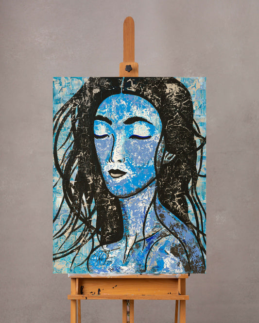 Blossom Within - Origineel Acryl Schilderij