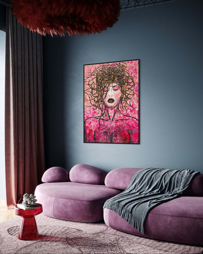 Blossom Within - Original Acrylic Painting