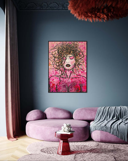 Blossom Within - Original Acrylic Painting