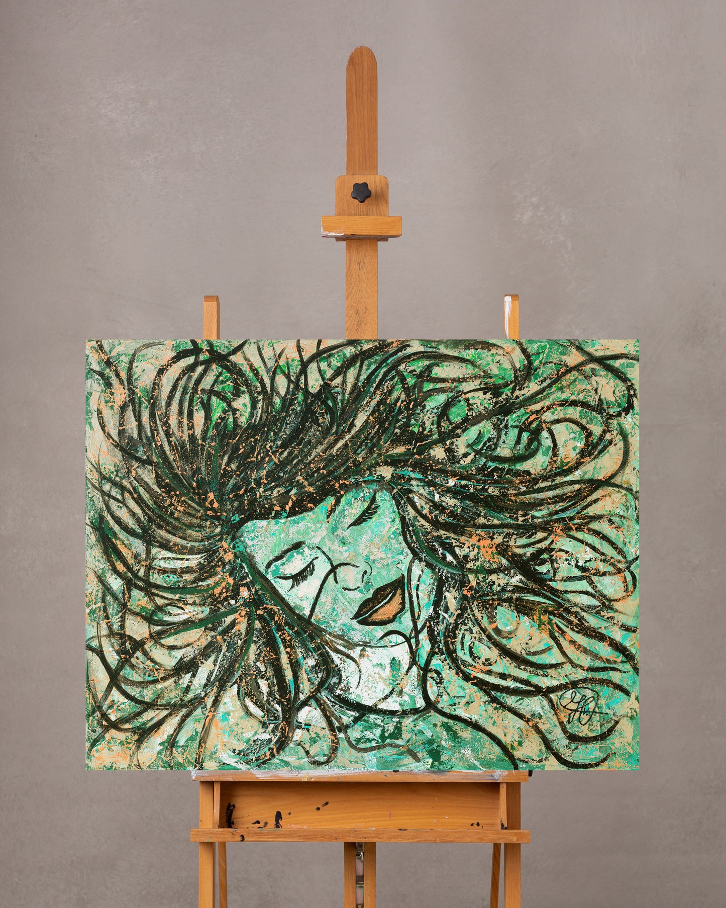 Blossom Within - Origineel Acryl Schilderij