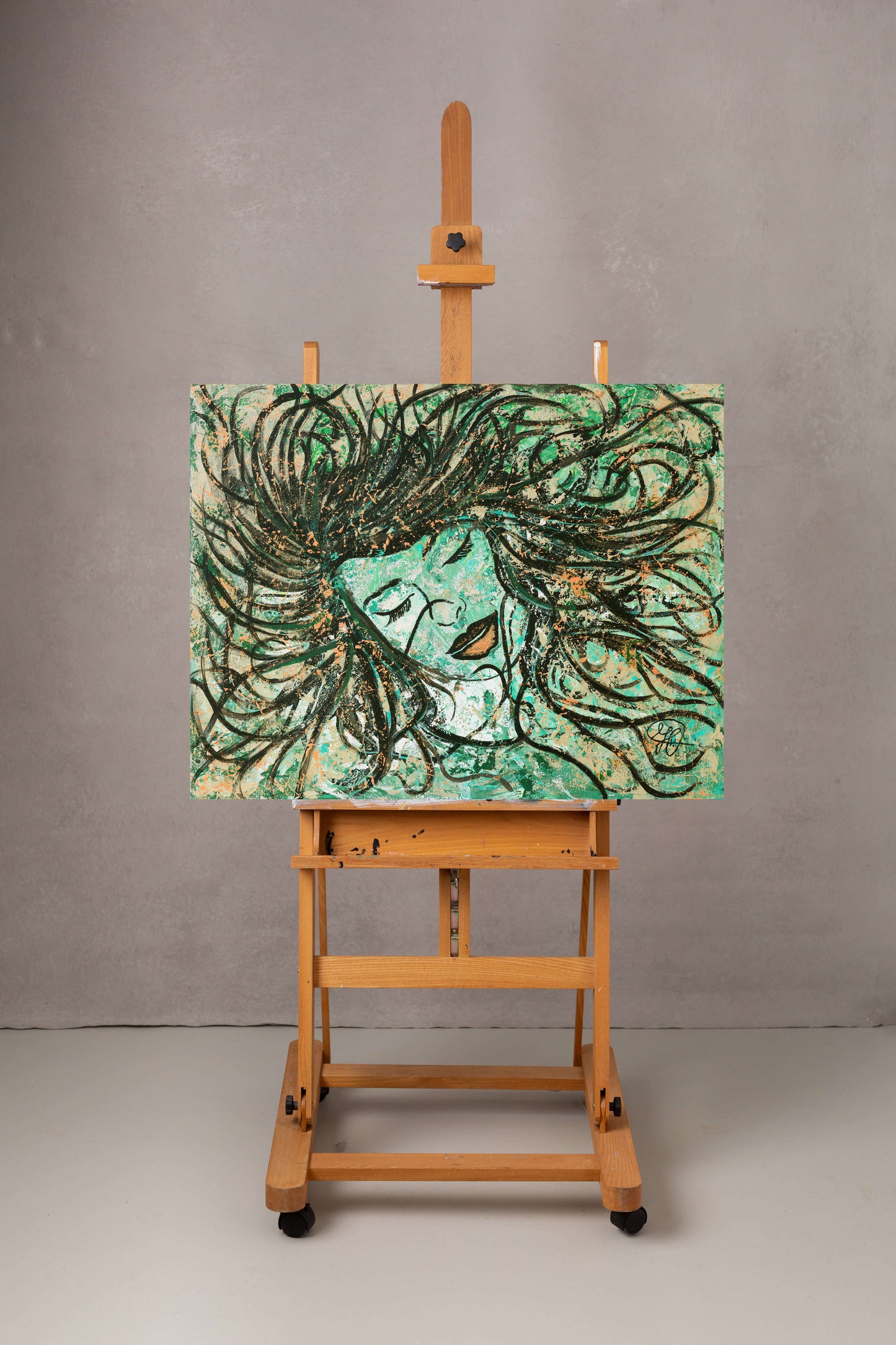 Blossom Within - Origineel Acryl Schilderij