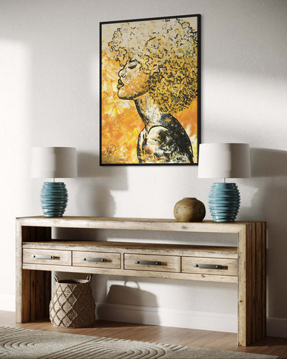 Feeling the Sun - Original Acrylic Painting