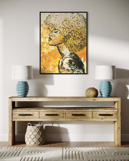 Feeling the Sun - Original Acrylic Painting