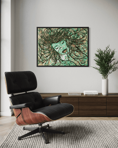 Dancing Breeze - Original Acrylic Painting