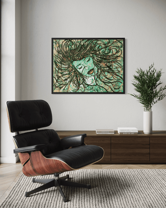 Blossom Within - Origineel Acryl Schilderij