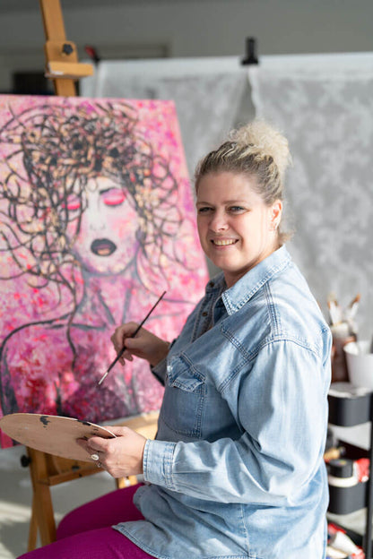 Blossom Within - Original Acrylic Painting