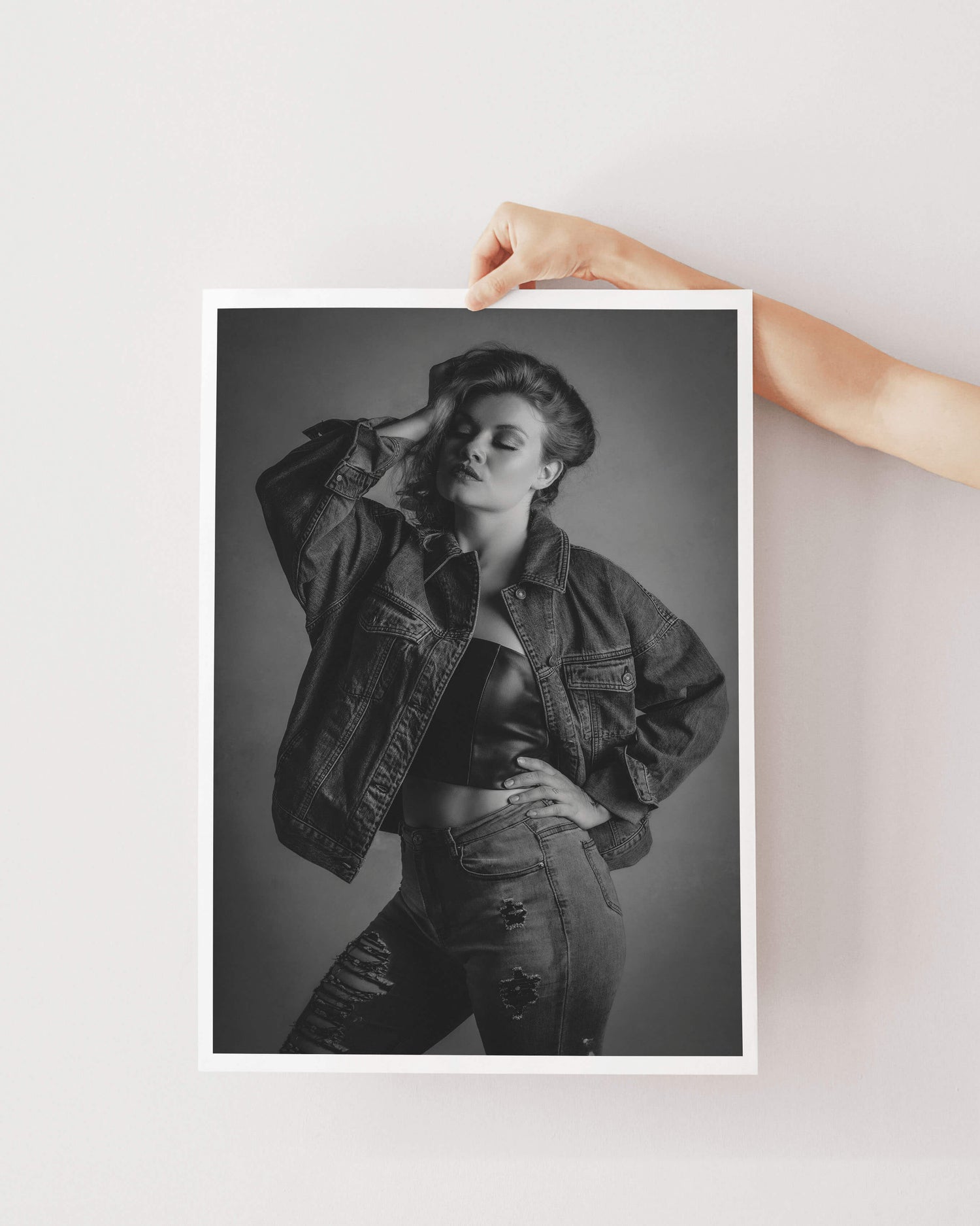 kunst kopen kunst aan de muur wanddecoratie zwart wit kunst foto vrouw