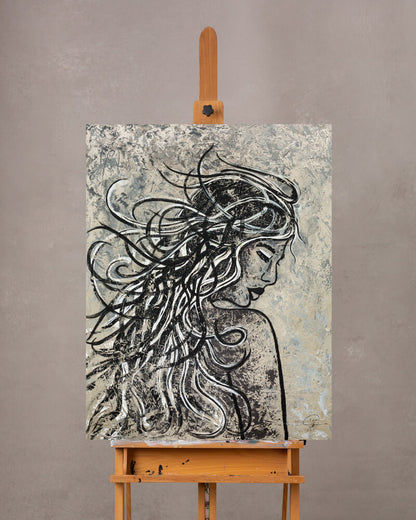 Silent Shimmer - Original Acrylic Painting