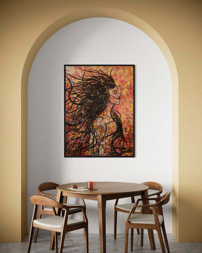 Through the Fire - Original Acrylic Painting