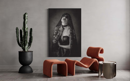 Nova | Framed Limited Edition Photography, Black and White Female Portrait