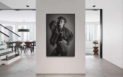 Zoe | Framed Limited Edition Photography, Black and White Female Portrait