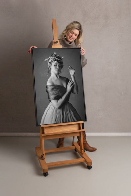Olive | Framed Limited Edition Photography, Black and White Female Portrait